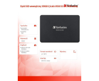Verbatim 128GB 2,5" SATA SSD Vi550 S3 - 1280351 - zdjęcie 4